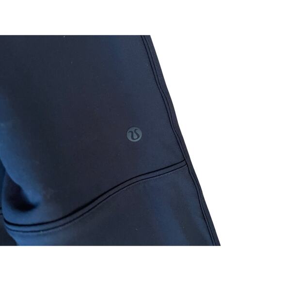 Size 4 LuLulemon Pull On Womens Black Trouser Pants High Rise - Picture 4 of 14